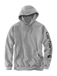 Carhartt Hoodie mit Logo Herren Hellgrau